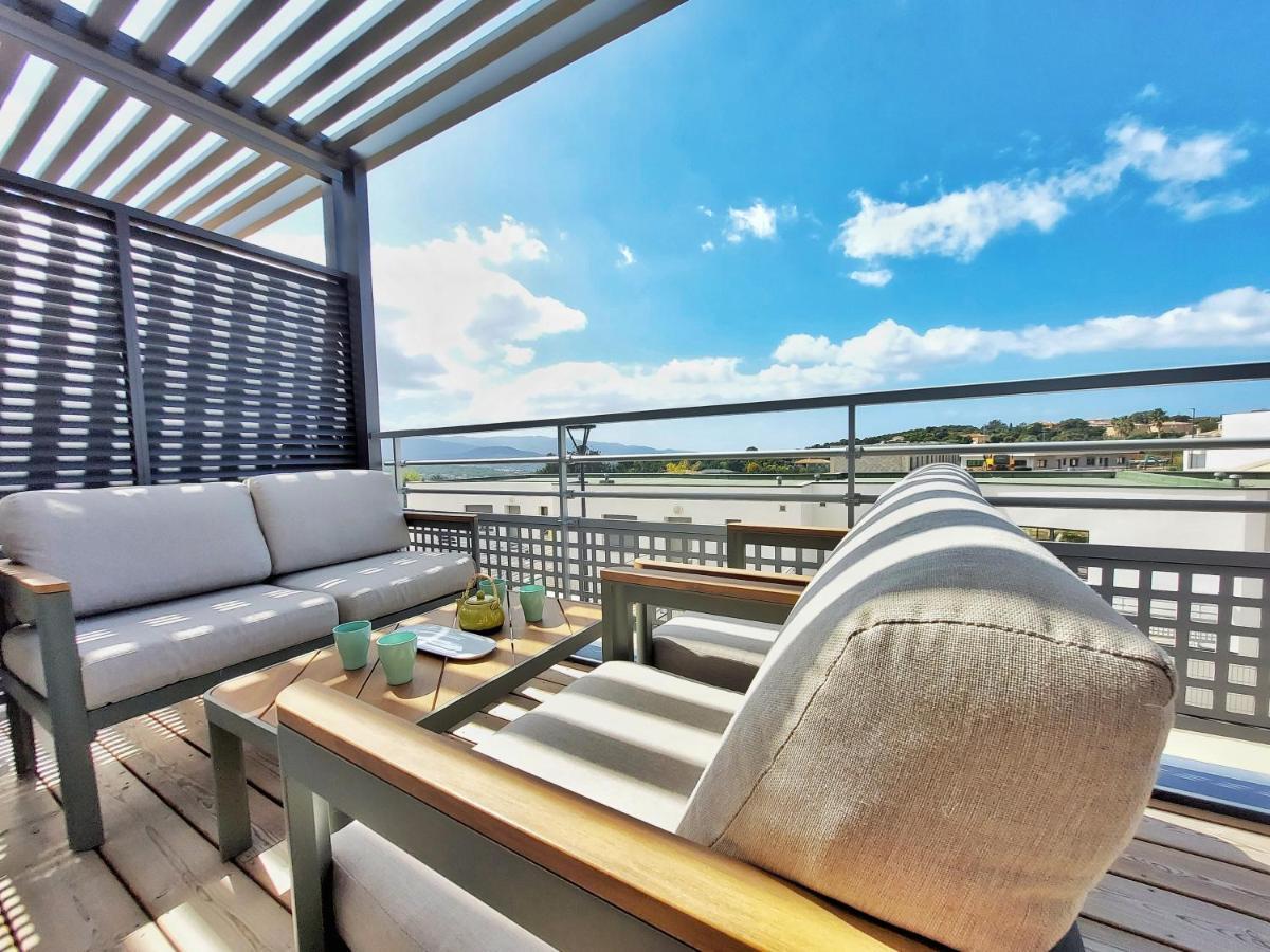 NEW ! - Appartement CATALINA - Double terrasse - WIFI - Clim - PORTICCIO Porticcio  Exterior foto